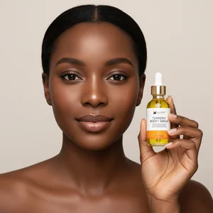 Herbal Turmeric Skincare Set Organic Brighten Face Skin Care with Anti-Wrinkle Feature ODM/OEM Supply