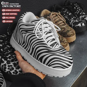 Custom Brand Shoes Male and Female Exclusive Best Quality Anti Slip Custom Genuine Leather Height Increasing Fashion Bread Shoes