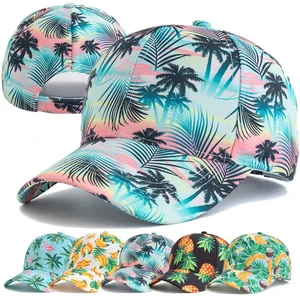 Fashion Fruit Print Baseball Cap Unisex Summer Outdoor Beach Sports Sun Protection Adjustable