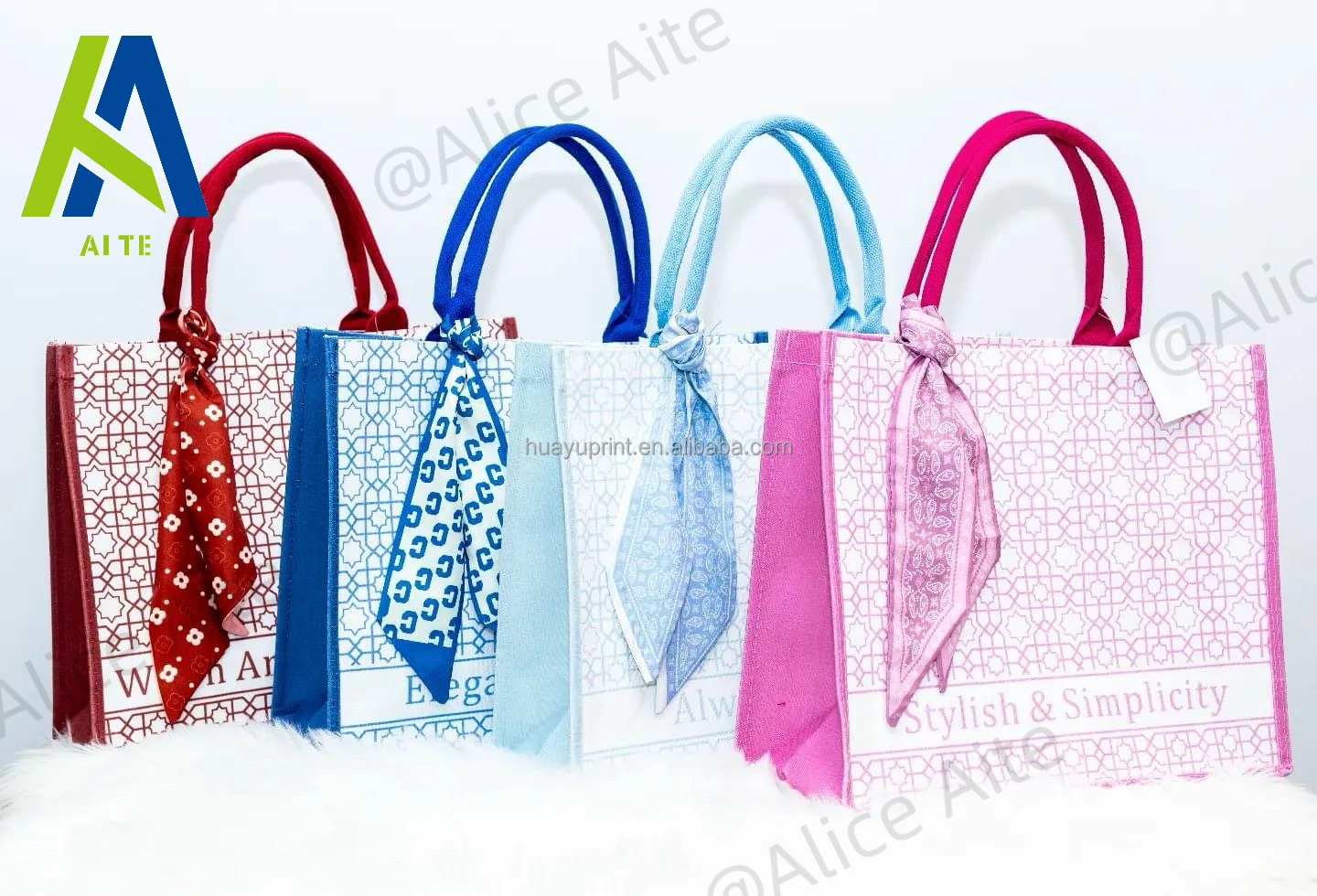 High Quality Colorful Designs Hot Selling Newest Fashion Shopping Bag Eco Laminating Canvas Tote Bag Printable Logo With Gifts manufacture