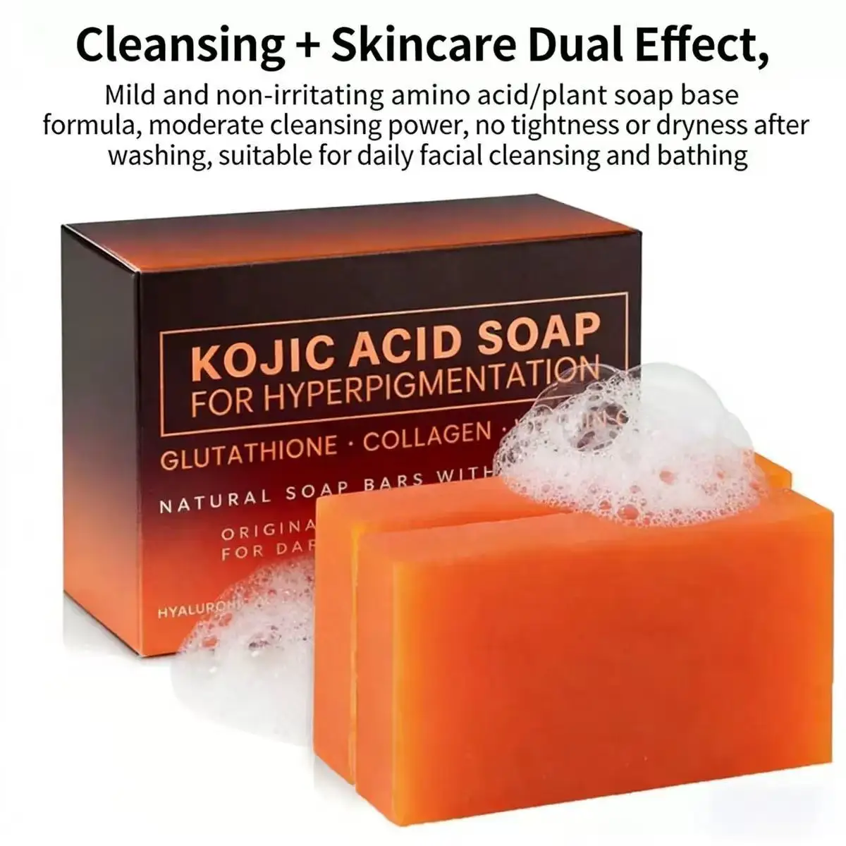 how many glutathione should i take per day Kojic Acid Soap For Skin Whitening | Glutathione + Vitamin C main image 0