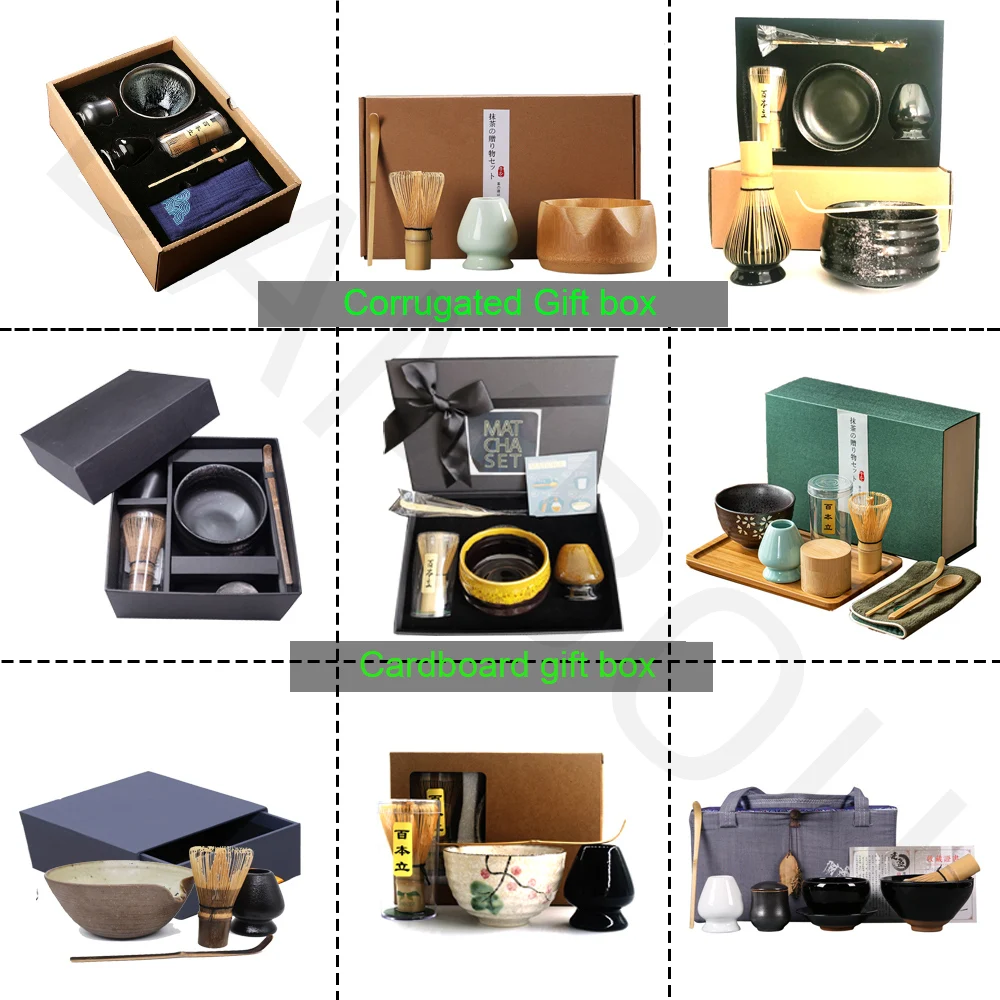 In Stock Pink Matcha Set Ceramic Mixing Matcha Bowl Set Light Pink