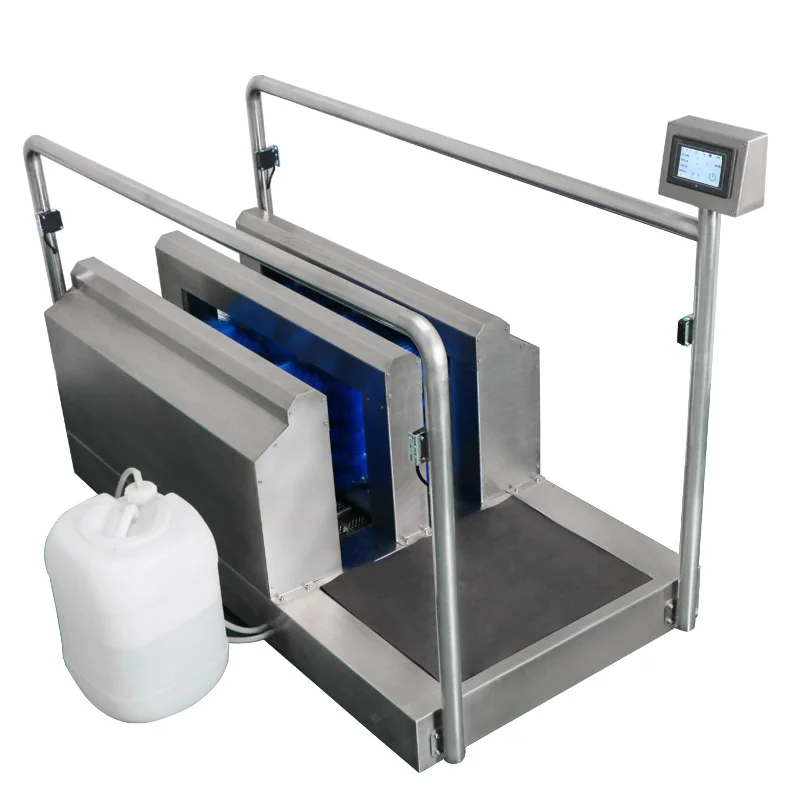 automatic boot scrubber