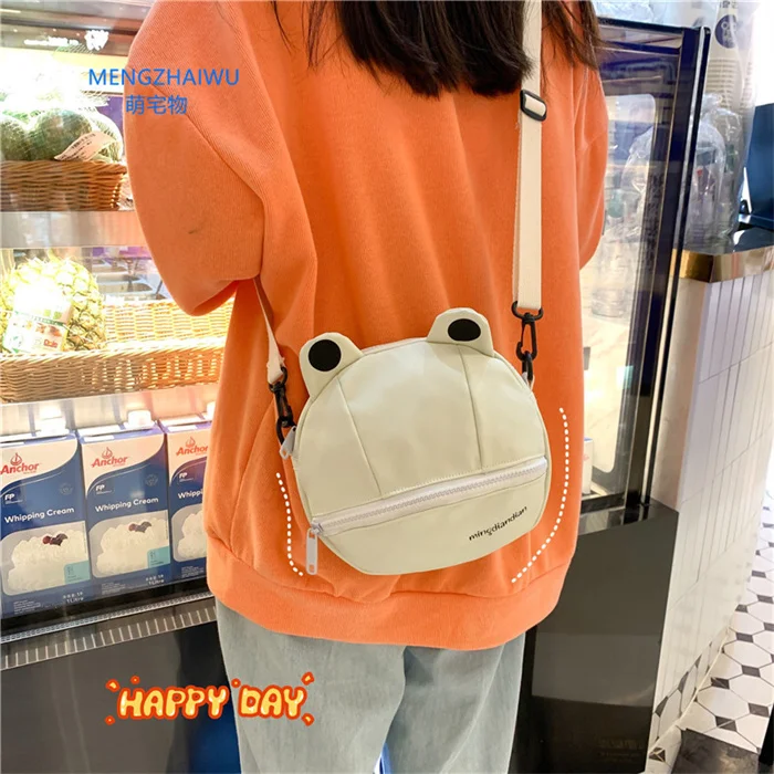 Cartoon Small Messenger Bag, Nylon Shoulder Bag Cartoon