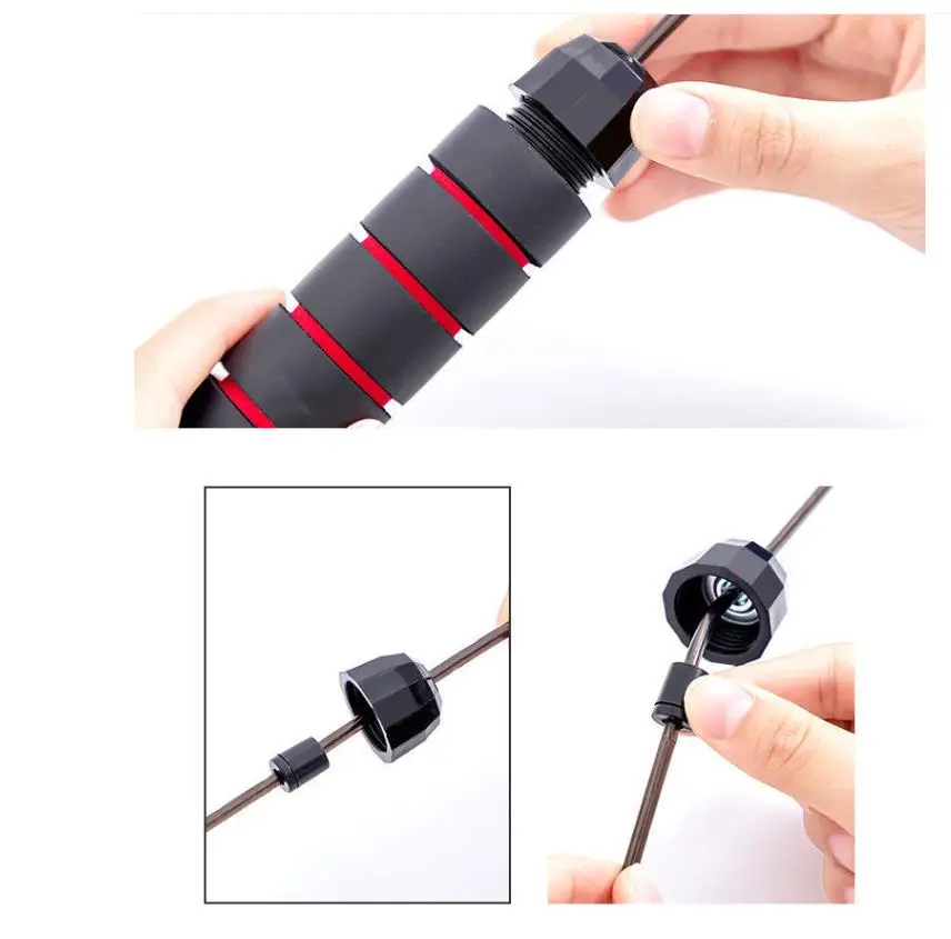 Wholesale Customized Logo Jump Ropes Adjustable Exercise Workout Skipping Rope at an Price