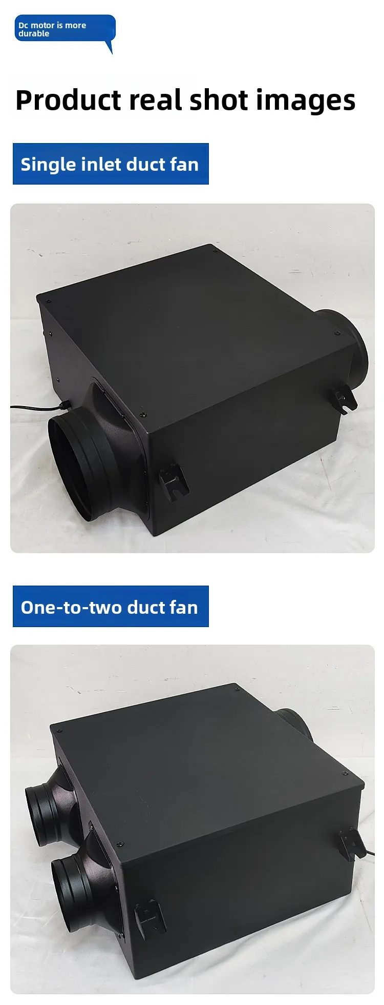 Inline Duct Fan, 220V, Electric - detail 12