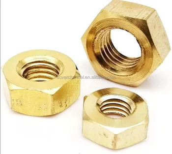 Premium Din934 M2 M4 M6 M8 Grade 4 Bolts Nuts New Manufacturers' Brass Hex Nut Galvanized Aluminium Rivet Nut Din6923 Metric