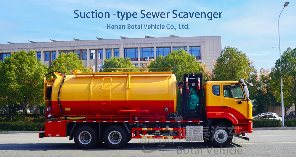 Dongfeng New Vacuum Fecal Sewage Sucking Truck For Sucking Waste Water ...