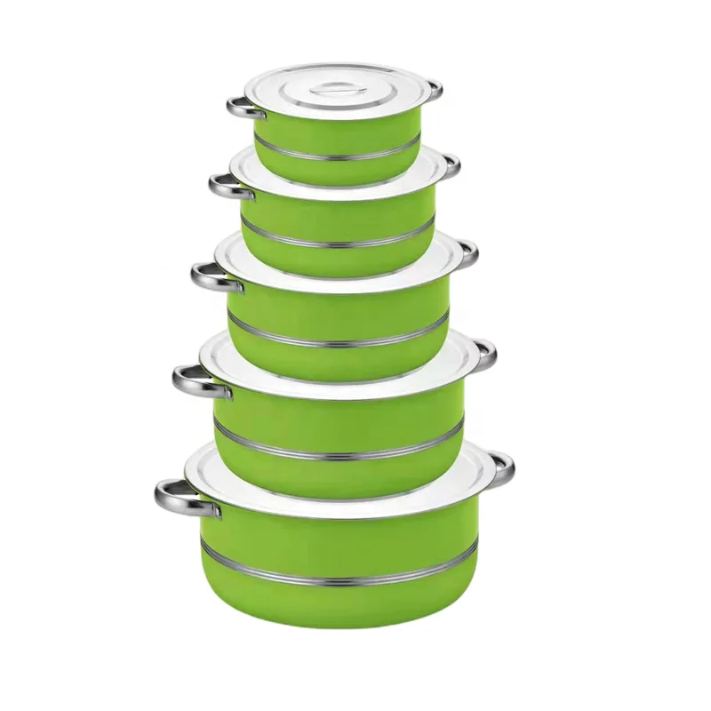 Large Color Stainless Steel Cooking Soup Pot Stock Pot For Soup And