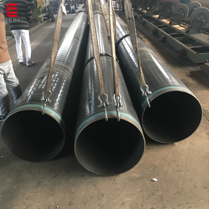 API 5L SSAW  Large Diameter Spiral Welded Steel Pipe 3LPE Epoxy Coated SSAW Welded Spiral Steel Penstock Pipe supplier