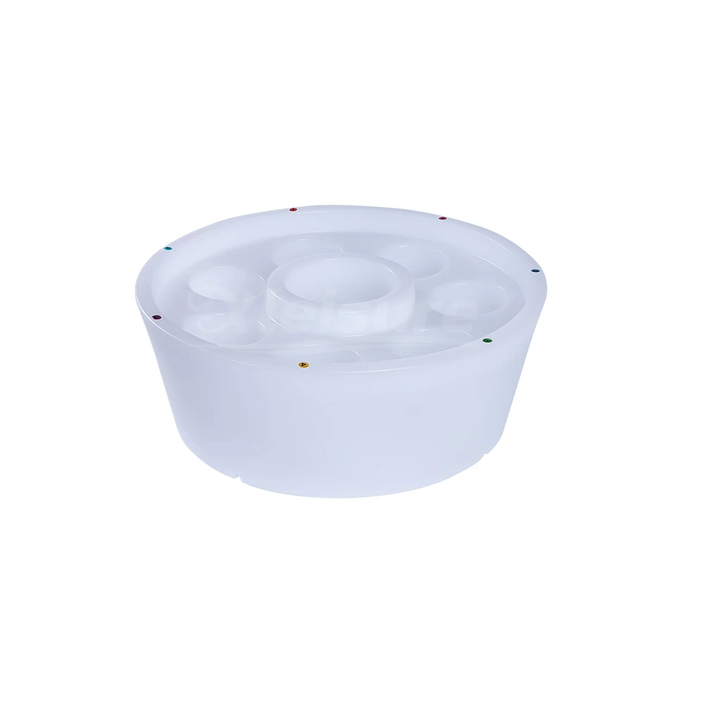 Floating LED Bar Spa Hot Tub Tray Movable Drink Glass Holder Floating Accessories Spa Saying for Swim Spa Bathtub Poolbar