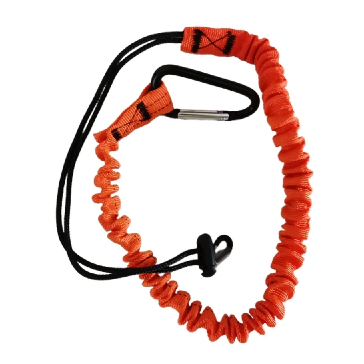 Custom Spring Elastic Tools Safety Lanyard