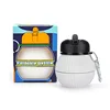Botella de golf plegable de silicona de 550 ml blanca