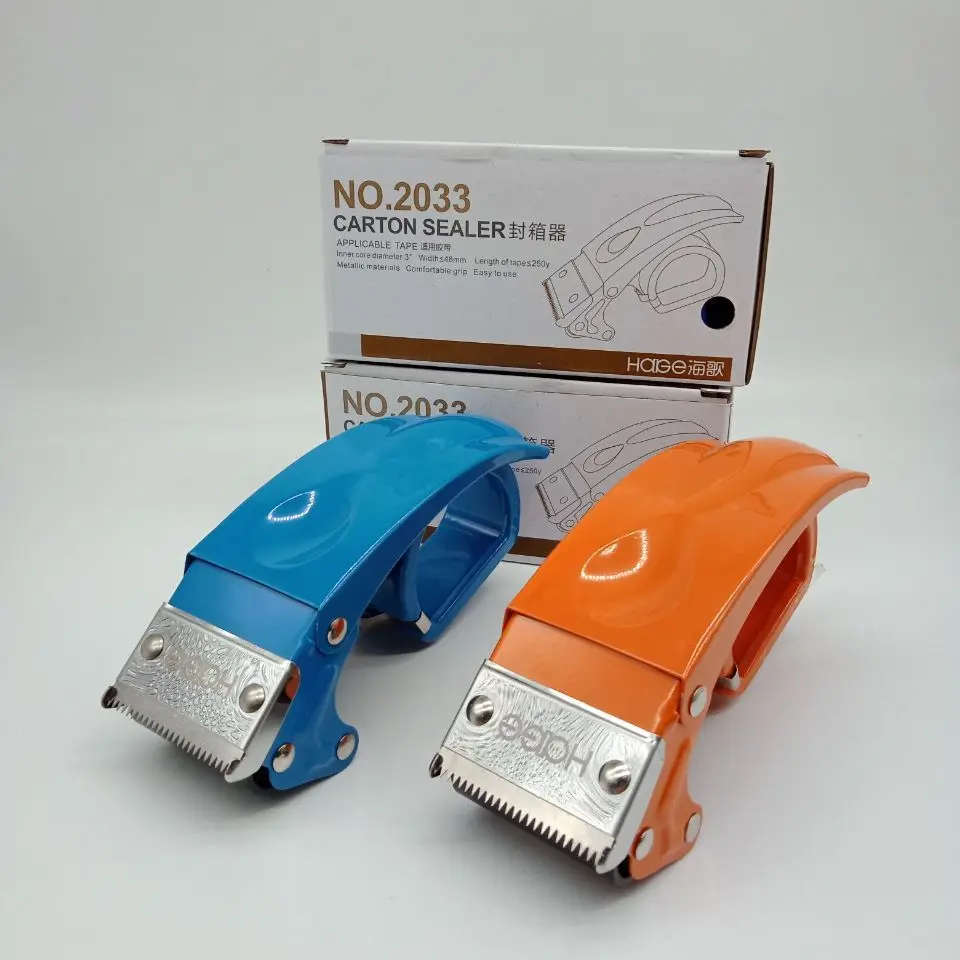 Упаковщик для склада, контейнер для упаковки, держатель для ленты, металлический прочный резак из нержавеющей стали