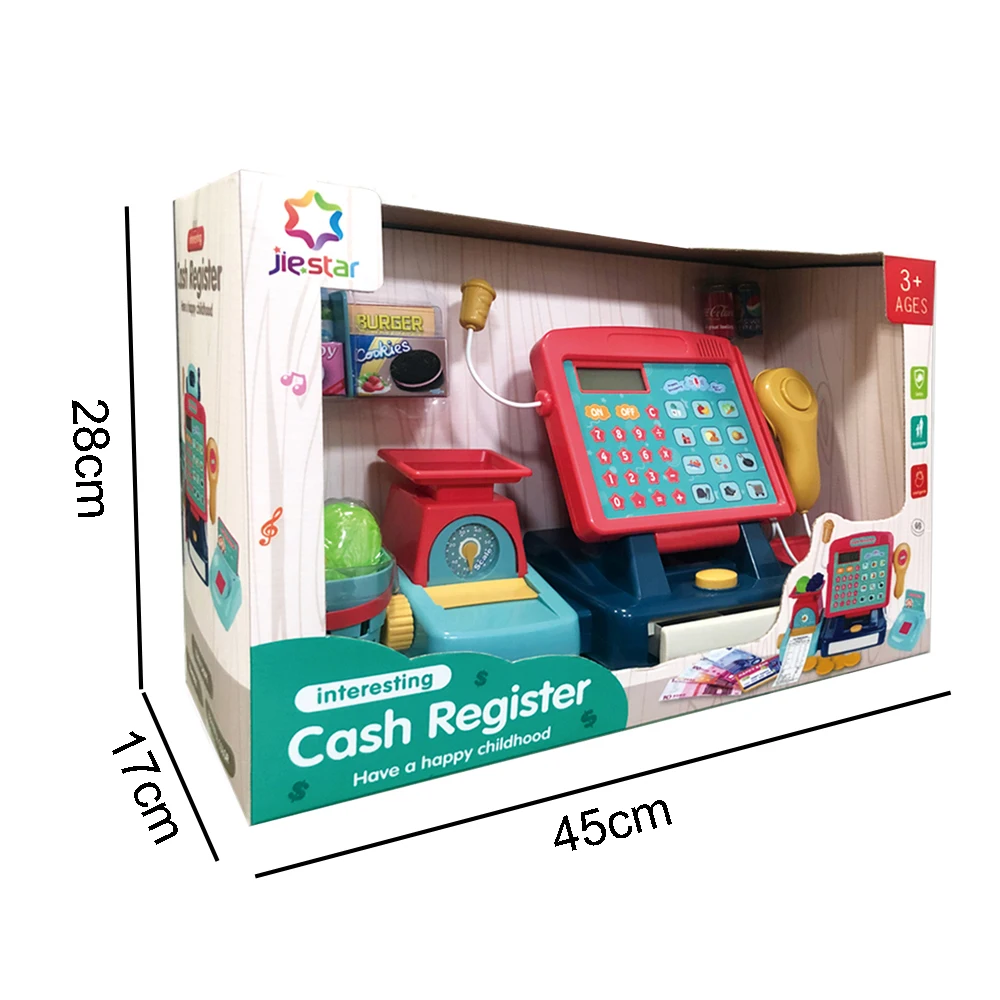 Новый продукт детский Кассир для супермаркета ролевые игрушки кухонный игровой набор