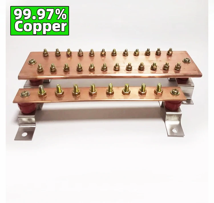 Copper Bus Bar Connection