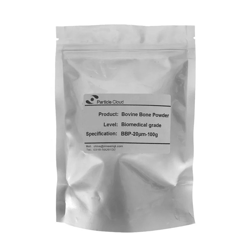 High Quality Pharmaceutical Grade Medical 10micron Bovine Bone Powder