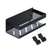 Nero con 2 ganci (acciaio inox 201)