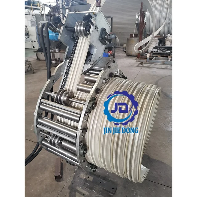 DN400-3000mm mechanical Spiral Wound Pipeline Repair Machine for trenchless pipeline repair