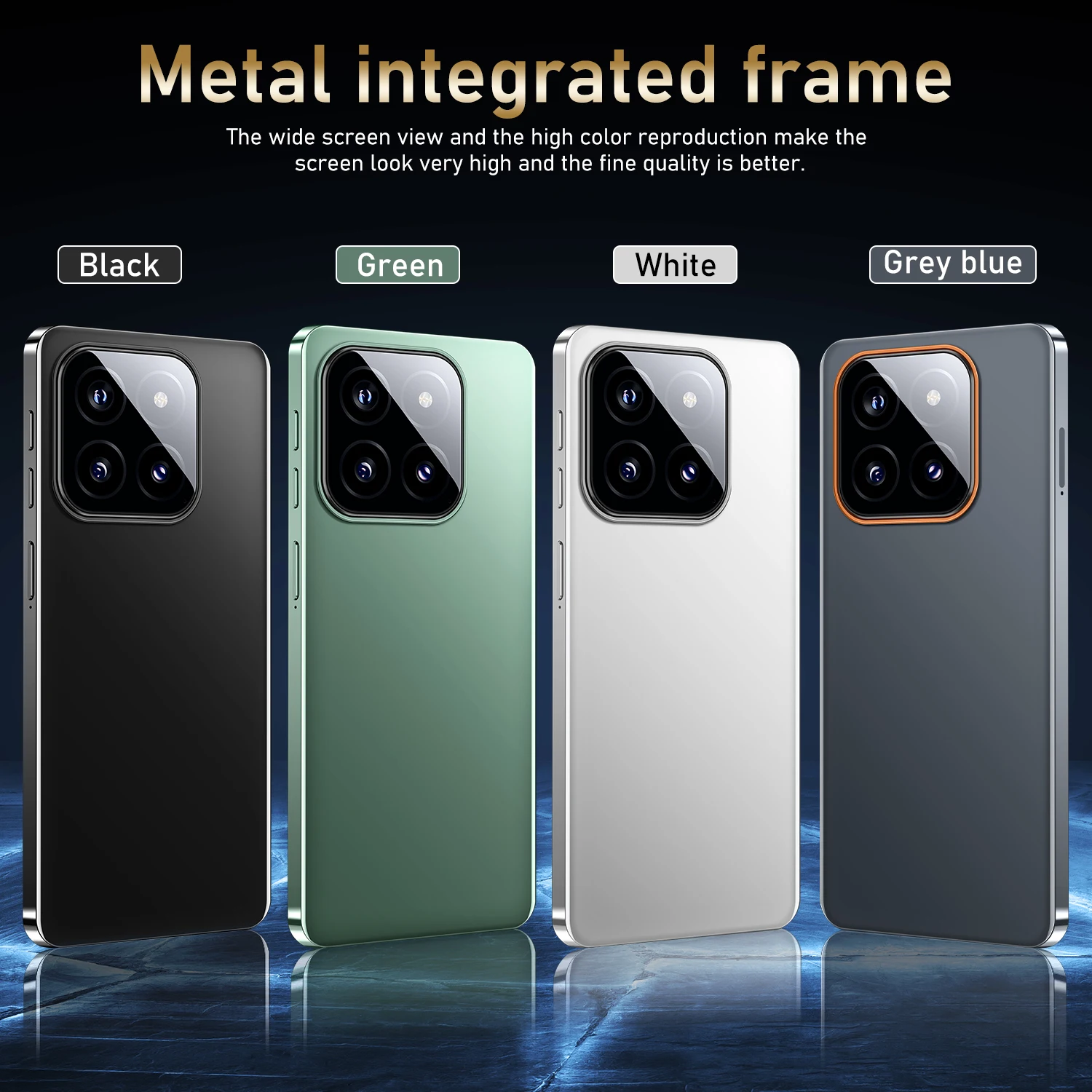 72MP Front Camera Clear and Stylish Selfie M14pro 5G Smartphone