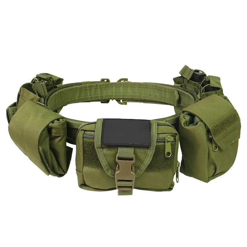 Detachable Tactical Training Waist Bag Hunting Mountaineering Tactical Duty Belts Utility Belt with Accessories Pouches