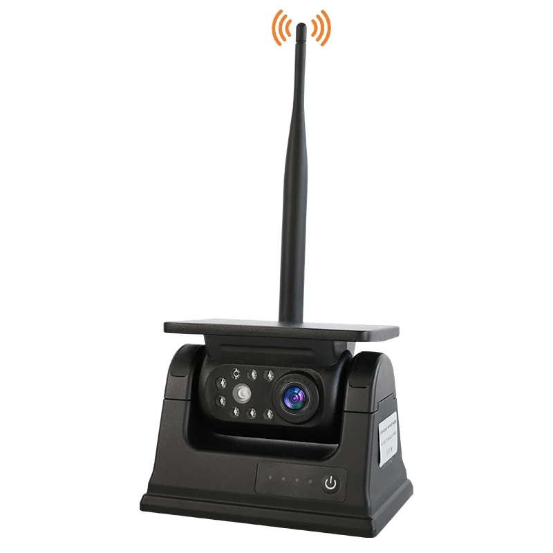 Factory Supply Private Model for IOS Android Wireless 9600mah Battery Rechargeable Magnetic Truck Van Rear View Camera