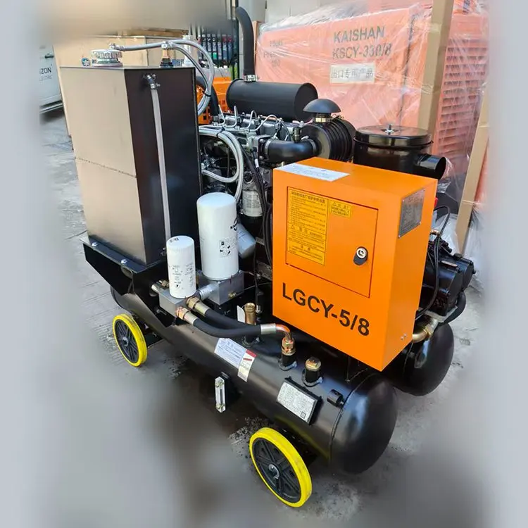 Kaishan W-3.5/5 Series Portable Piston Mining Air Compressor