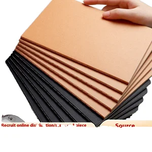 B5 Notebook Printed A4 Factory Thread Sewing Leather School Gift Kraft Paper Lined Notepad Exercise Book Wholesale Student