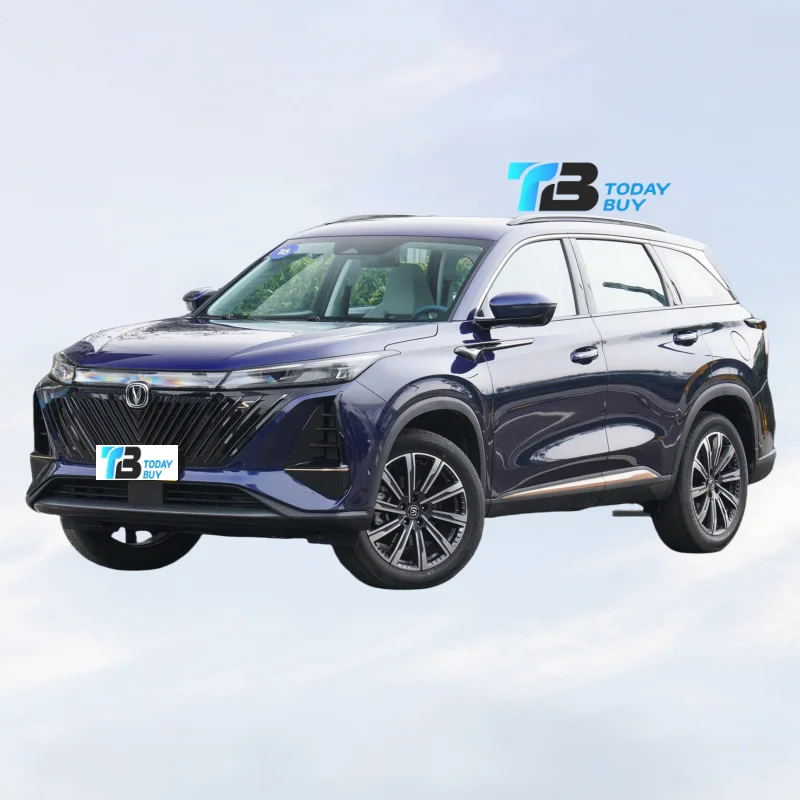 اليوم اشترِ - 2024 الصين رخيصة كبيرة المساحة 5 مقاعد SUV بنزين تشانجان CS75 PLUS سيارات جديدة  