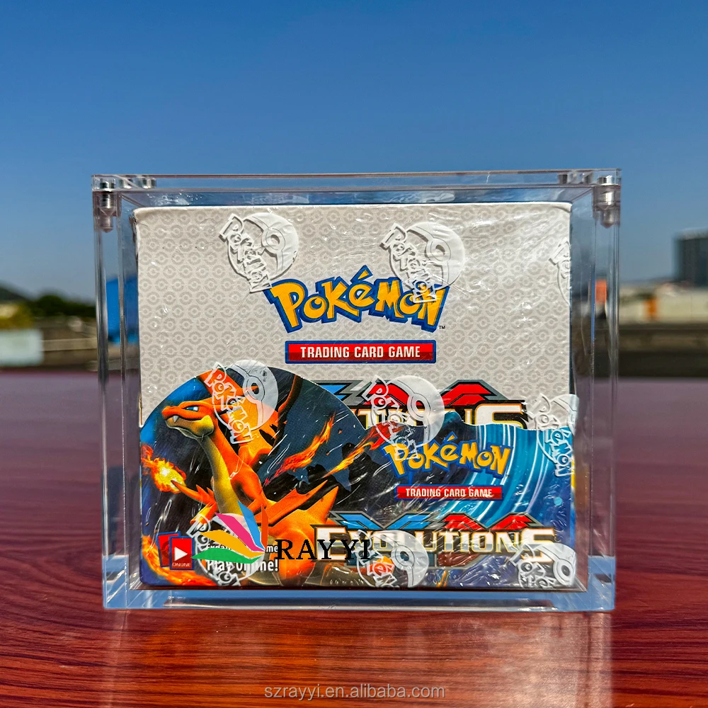 pokemon booster box bulk RAY YI Pokemon Store Booster Display