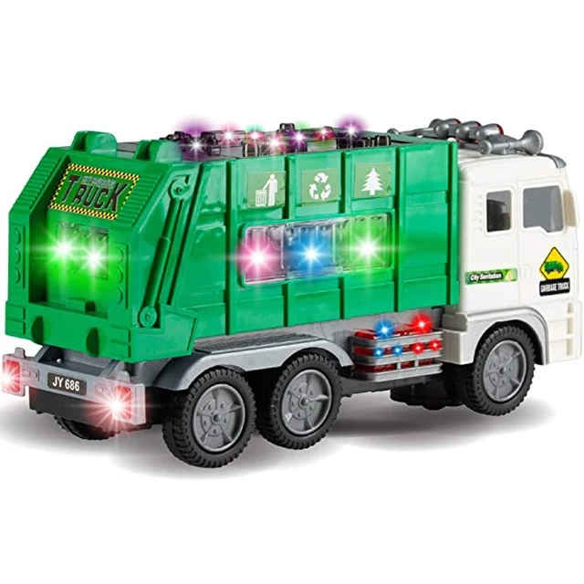 battery powered ride on garbage truck