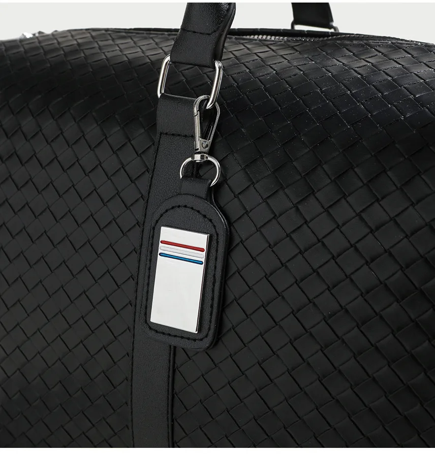 Wholesale Custom Designer Waterproof PU Luggage Luxury Sport Travel Gym Duffle Bag with Zipper Closure Trending Big Bag