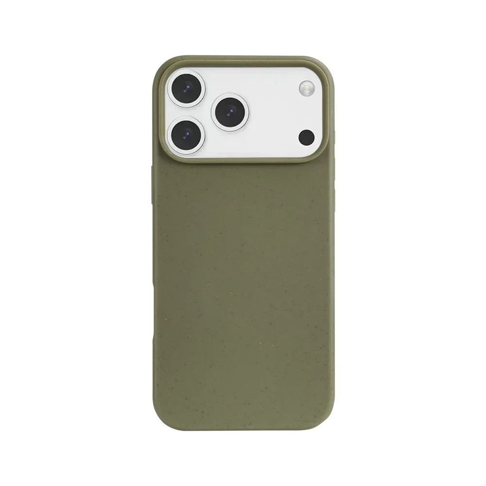 product laudtec eco friendly biodegradable wheat tpu case pure color phone cover custom logo for iphone 17 air 16 15 pro max sjk1106-10