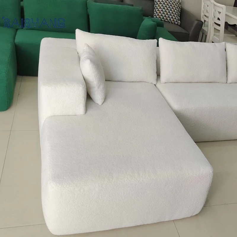 Compression Sofa in Box Modular Vacuum Compression Three Seat Sofa Cover Removable Living Room Furniture