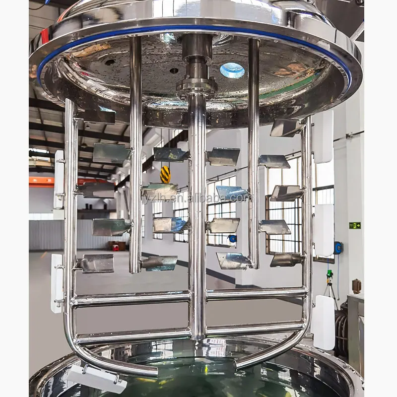 Vacuum Mixer Homogenizer for Cosmetic Production