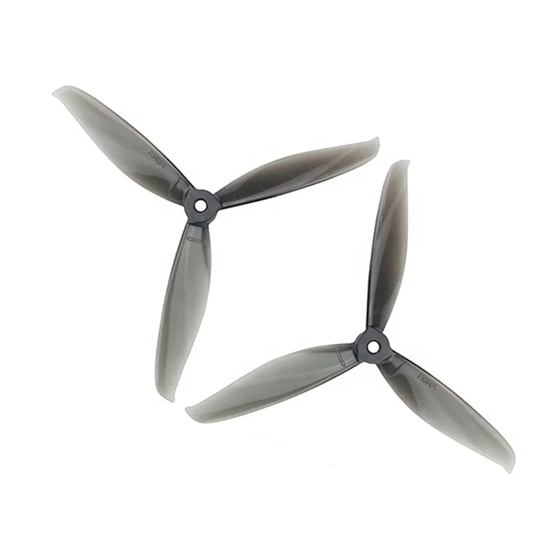 7040 7-inch three blade forward and backward propellers FPV explosion resistant crossing aircraft propeller