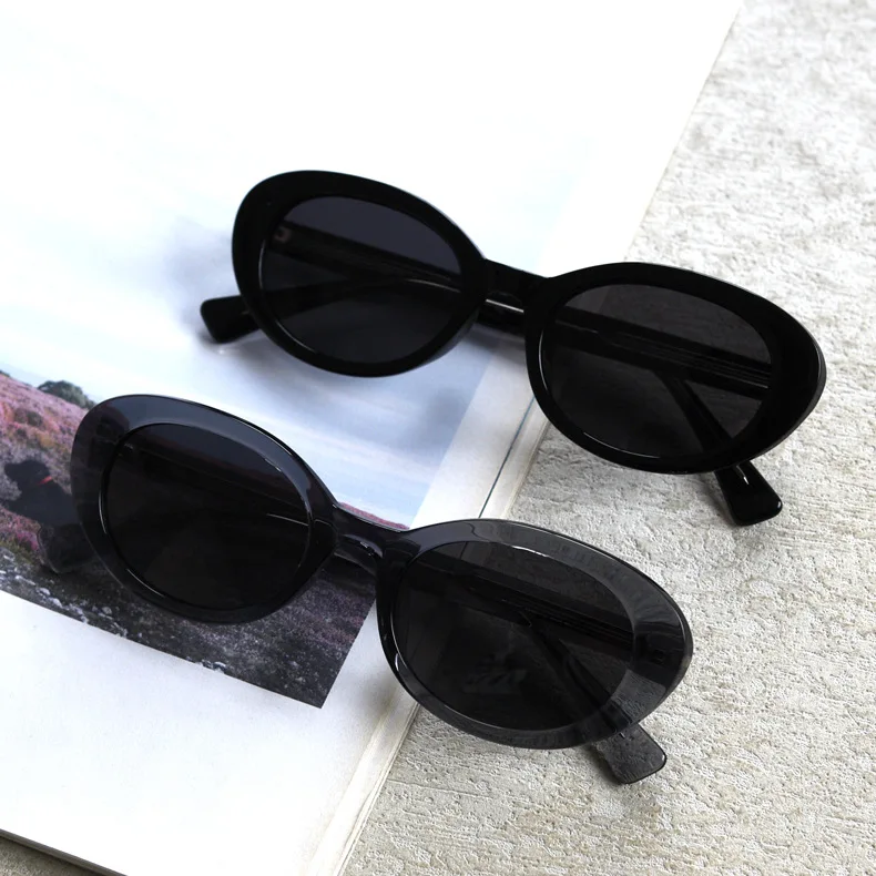 Custom Logo Eyeglasses Frames  Round Frame Steampunk Shades UV400 TR90 Top Sale Best Fashion Polarized Sunglasses for Men Women