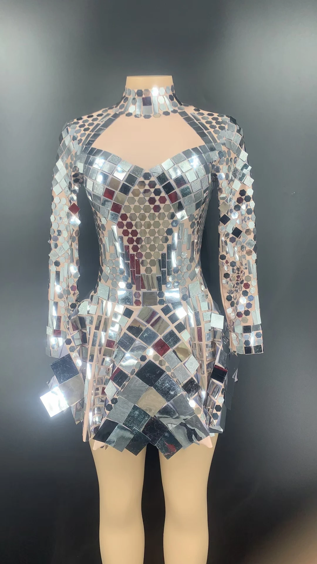sequin dress birthday outfit Sequin Birthday Dresses Short Sky Blue Cocktail Dress – jkprom main image 0