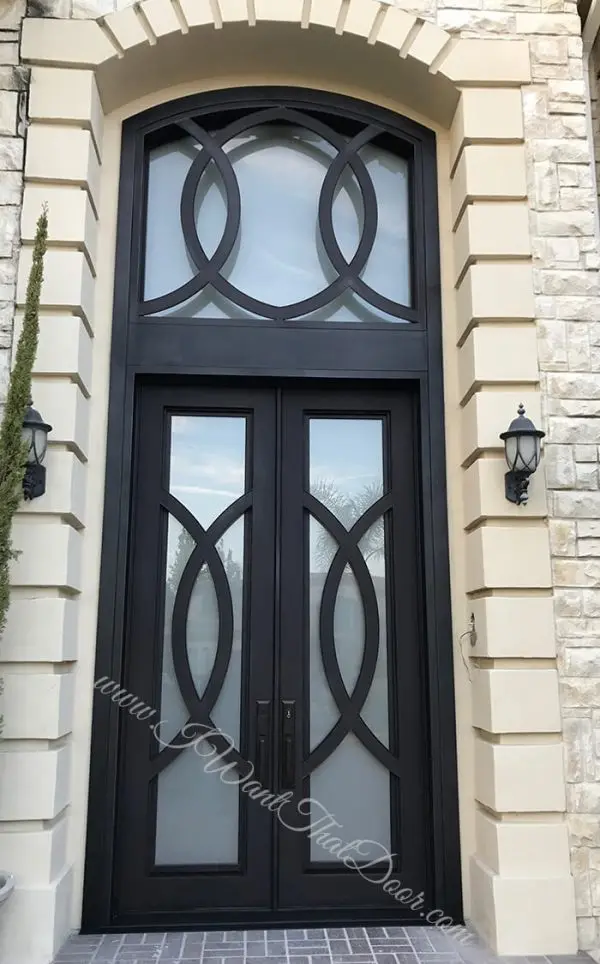 Private Design of High Quality Iron Door