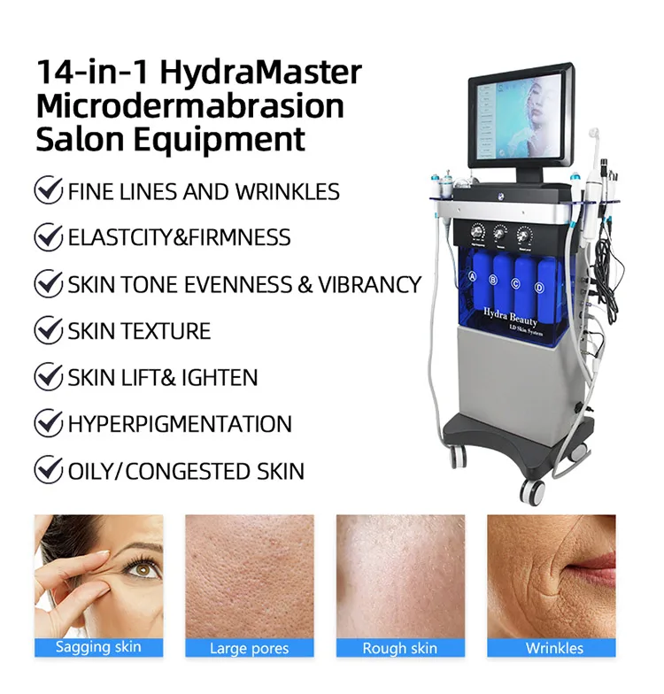 Korean Professional Hidrofacial Machine Hydro Facials Aqua Jet Peel