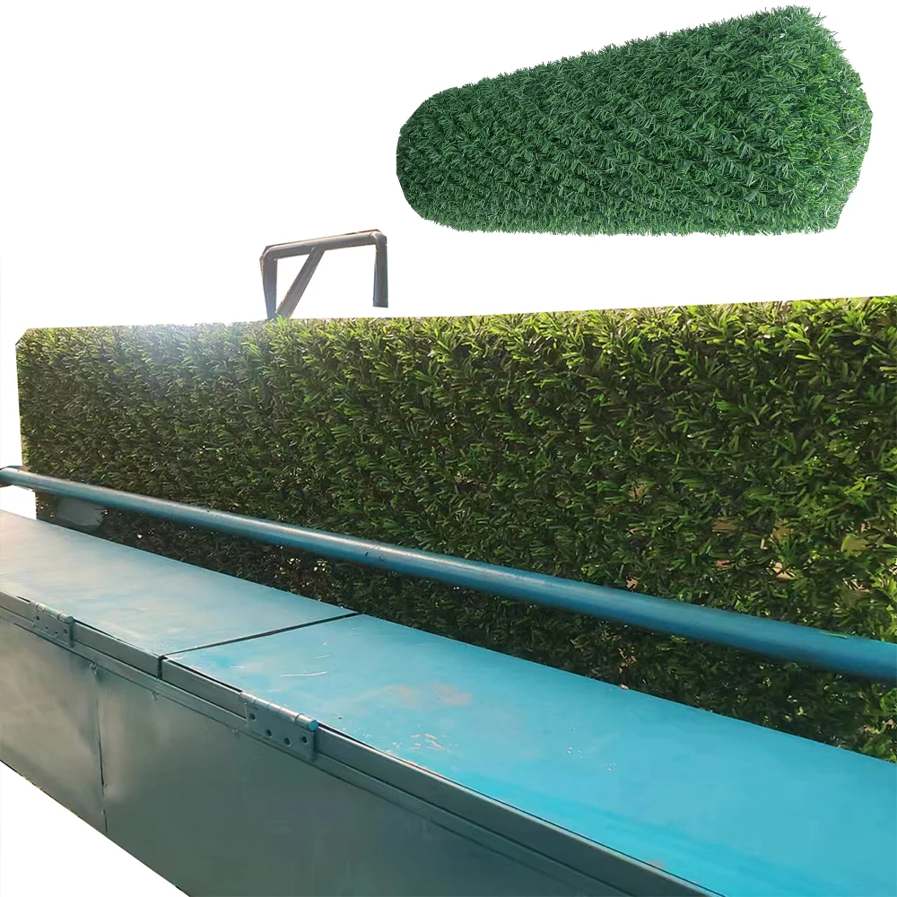 Fully Automatic Artificial Grass Fence Making Machine With 45x45 Mesh Size Plastic Pvc