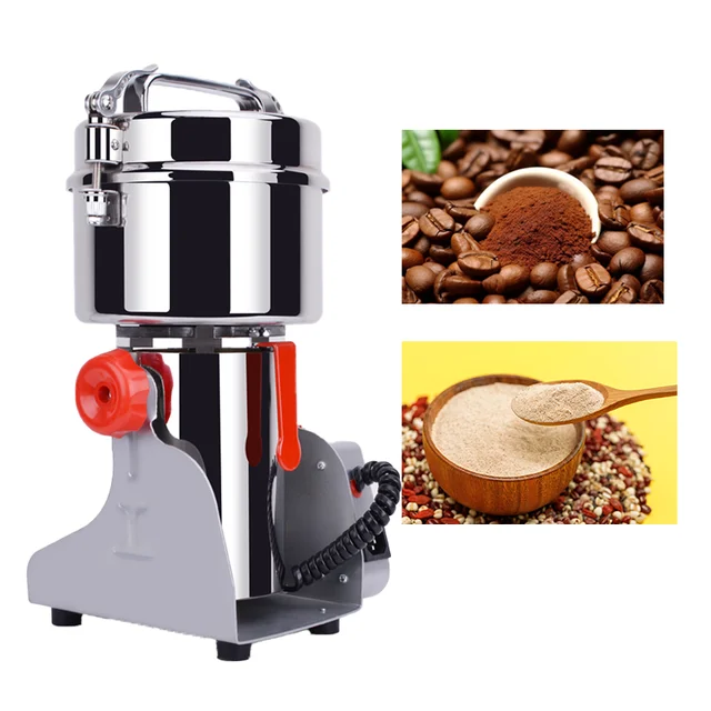 Swing Small Dry Food Mill Grinder Beans  Electric Kitchen Spice Grinding Machine