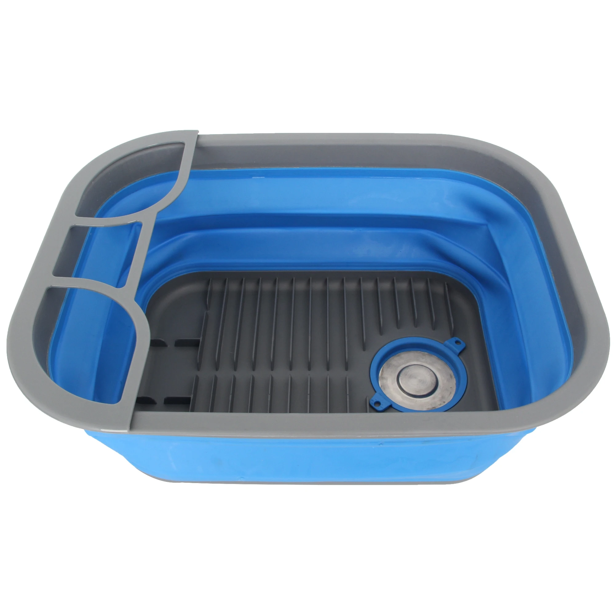Portable Dinnerware Folding Washing Up Bowl Dish Tray Foldable Drying Rack Set Collapsible Dish