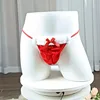Ropa interior para hombre con temática navideña, estilo 4.
