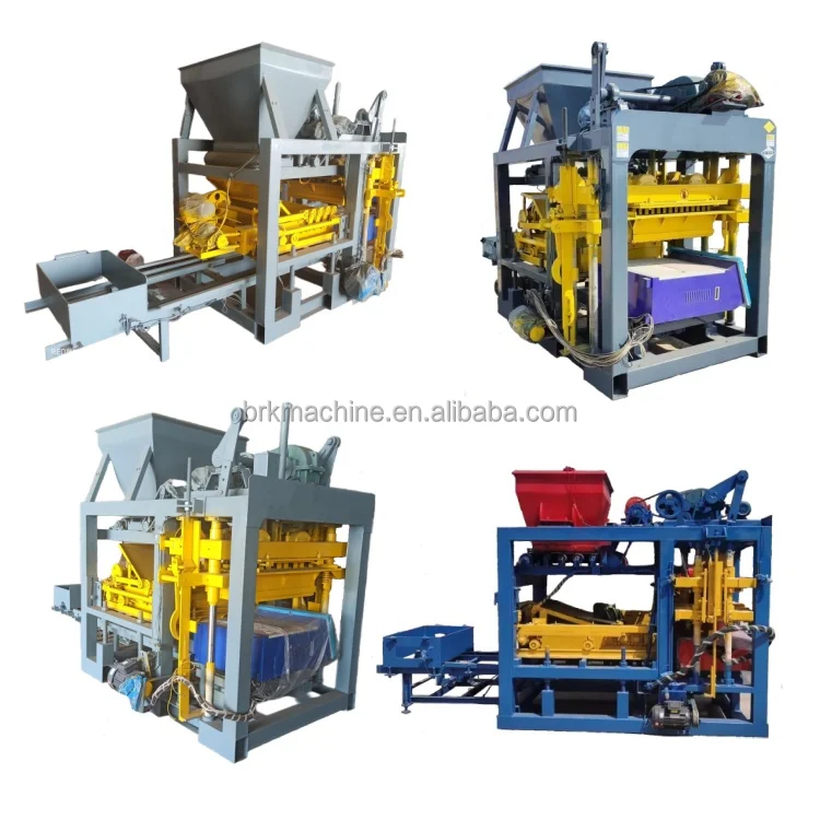 30 Years China QTJ4-25 PLC Automatic Concrete Hollow Solid Paver Block ...