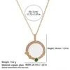 Collana con scatola fotografica trasparente stile D