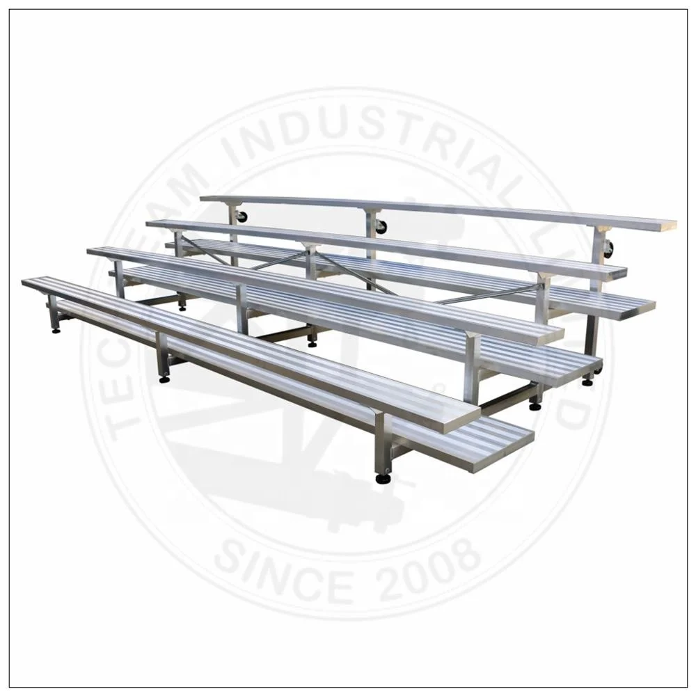 Portable Movable Scaffolding Layer Platform Stage Aluminum Basketball Soccer Plastic Bleacher Cushion Chair for Stadium Seats