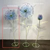 Fleur simple bleu-violet-60 cm