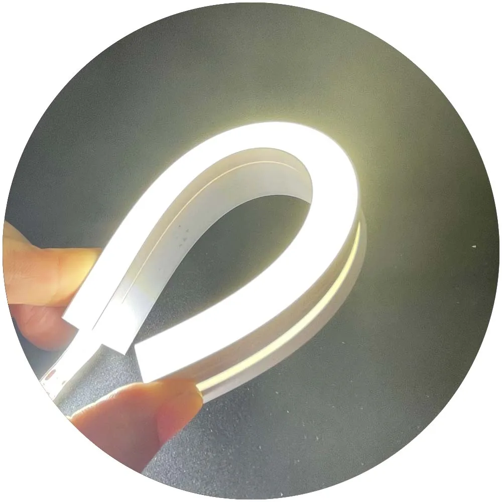 10x20 Bendable Replace Aluminum Profile Soft Rope Linear Neon Tube Silicone Profile for Led Strip Light Cover Diffuser