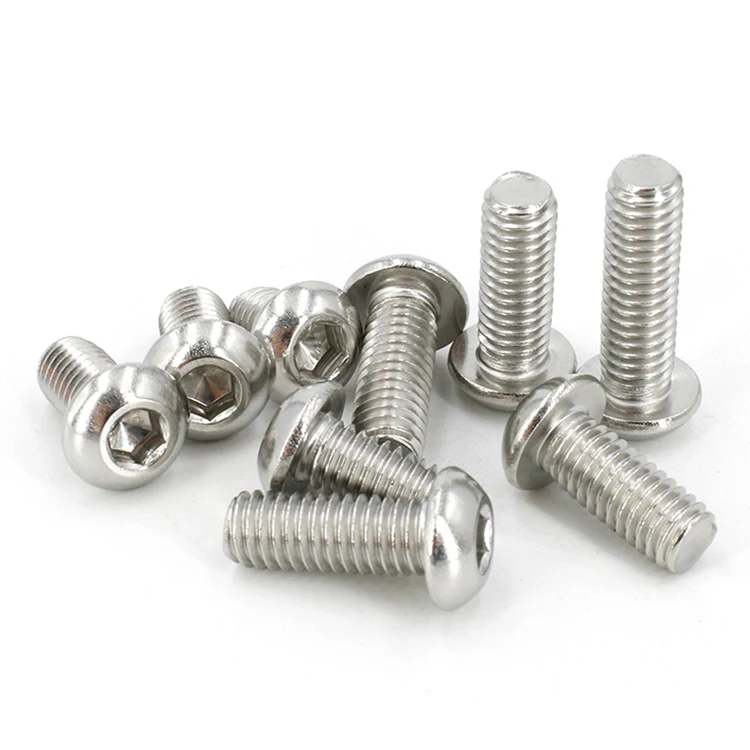 1/4"-20 X 1/2" 10.9 Acciai Legati A Brugola A Testa Bombata Vite